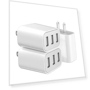3-Port USB Wall Charger — Chargers, XIANGHONGYIAN