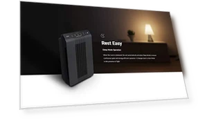 Air Purifier with True HEPA, PlasmaWave and Odor Reducing Washable AOC Carbon Filter — Activated Carbon Air Purifiers, Winix