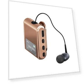 Business Lavalier Single Ear Bluetooth Earphones — Bluetooth Headsets