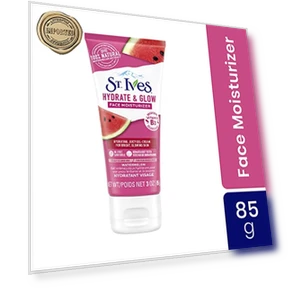 Hydrate & Glow Face Moisturizer — Body Oils, St. Ives