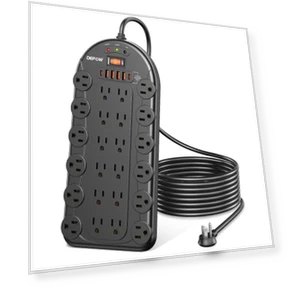 Multi-Function Power Strip Surge Protector — Power Solutions & Surge Protection, DEPOW