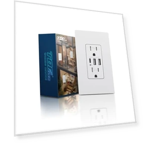 USB C Wall Outlet — Outlet Switches, TOPELER ELECTRIC INC