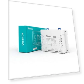 Wi-Fi Smart Switch 4-Channel Din Rail Mounting — Smart Home Hubs & Controllers, Sonoff