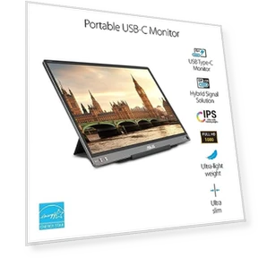 ZenScreen 15.6” 1080P Portable USB Monitor — Replacement Screens, Asus
