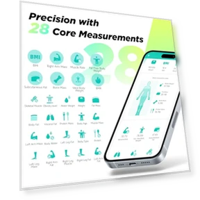 Smart Scale with Body Composition Analysis — Weight Management Tools, runstar