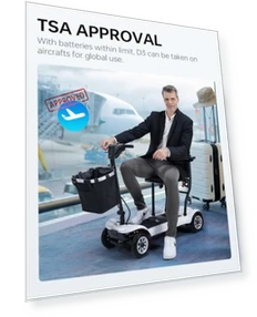 Ultra Lightweight Mobility Scooter — Push Scooters, PAISEEC