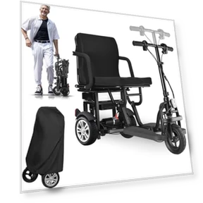 Airline Approved Lightweight Mobility Scooter — Push Scooters, MUJO