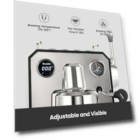 Professional Semi-Automatic Espresso Maker — Cleaning Products, Gemilai