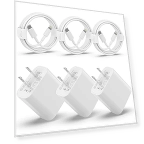 Fast Charging Wall Charger with Cable — Chargers, ABCSQUAD