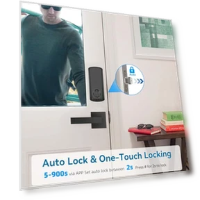 Fingerprint Smart Door Lock — Smart Home Security, BEBASIA
