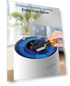 H13 True HEPA Air Purifier with Aromatherapy and Colorful Lights — Activated Carbon Air Purifiers, KOIOS
