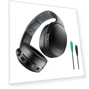Wireless Bluetooth Headphones with Multi-Sensory Bass — In-Ear Headphones, Skullcandy
