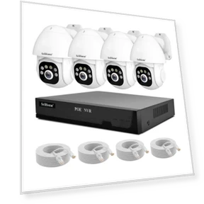 5MP 4CH HD PoE NVR Security Camera System Kit — Complete Surveillance Systems, SriHome