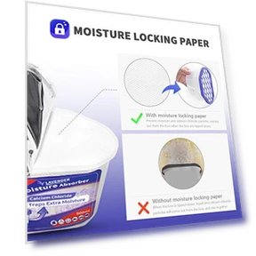 Moisture Absorbers 6 Pack — Air Moisture Control, Vacplus