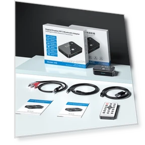 NFC Optical Coaxial Bluetooth Audio Transmitter Receiver — FM Transmitters