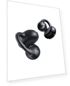 Open Ear Earbuds Clip-On Headphones — In-Ear Headphones, Baseus