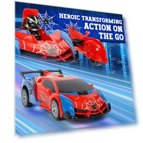 Transforming Robot Toy Car — Interactive Figures & Robots, Gezolligheid