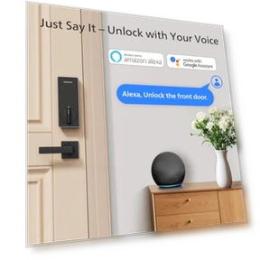 WiFi Smart Lock with Handle — Smart Home Security, Philips