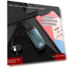 Bluetooth Headset with Clip-on Earbud — Audio Gear, SmartGears