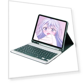 Bluetooth Keyboard Case with Dual-Mode Touch Mouse — Keyboard Cases, TopSky