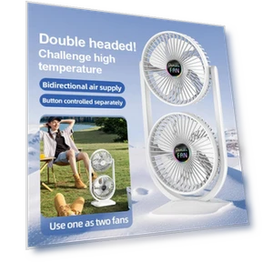 Desktop Remote Control Dual Fan Air Cooler — Portable Cooling Solutions, JOHO - CarGear
