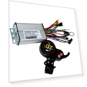 E-Scooter Controller Kit with LCD Display — Cleaning & Repair, Elenxs