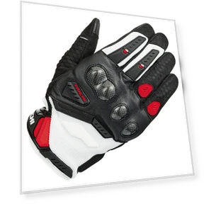 Motorcycle Mesh Gloves with Touchscreen and Carbon Inserts — Gloves, RS TAICHI