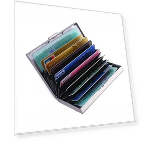 RFID-Protected Accordion Wallet — Travel Wallets, AI Supermarket