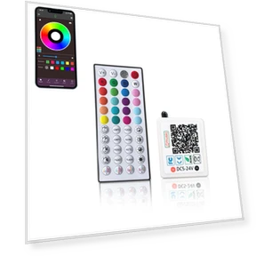44-Key Bluetooth Music RGB Light Controller — Music Controllers, AI Market