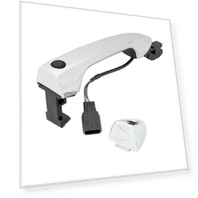 Exterior Door Handle with Smart Key Door Lock Button — Keyless Entry, Tautoparts