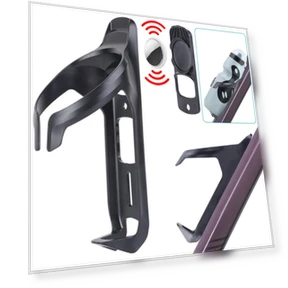 GPS Tracker Cage Anti-Theft Bike Water Cup Holder — Security & Protection, Auto Parts Decorate