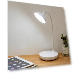 LED Desk Lamp with Three-Level Touch Dimming — Study & Desk Lighting, CosyHome