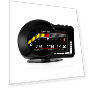 Smart Digital Car HUD with OBD+GPS — Navigation & GPS Accessories, FYUU-autoparts