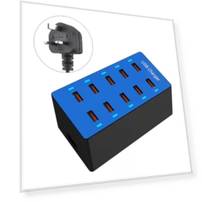 10-Port USB Charging Station — Power Hubs, Tautoparts