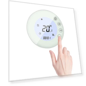 LCD Display Thermostat with Touch Button — Home Climate Control, happybuySE