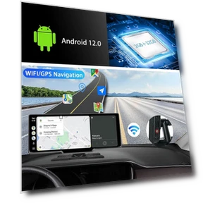 Portable Android Smart Car Navigator & Dashcam with Entertainment System — Navigation & GPS Accessories, TrendVibeCN