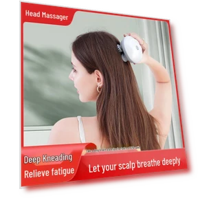 Waterproof Multifunctional Smart Head Massager — Back Relief Solutions, Deals Depot