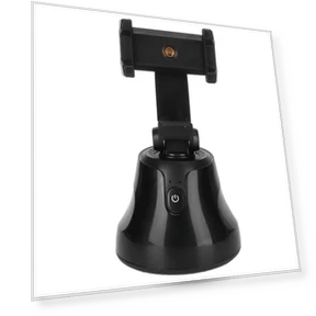 360 Degree Rotating Ball Head for Smart Face Tracking and Phone Camera with Live Bracket — Wearable Cameras, OutsideWorld