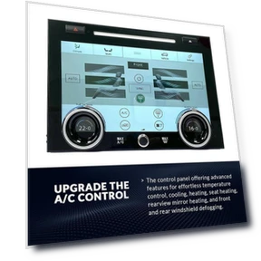 Air Conditioner Control Unit with Touch Screen — Adapters, feiyanautoparts