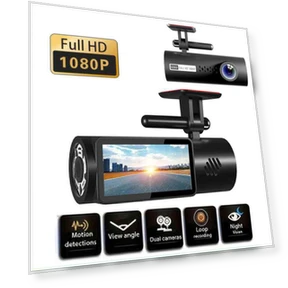 Dual 1080P Car Dash Cam — Dashboard Cameras, happyyu