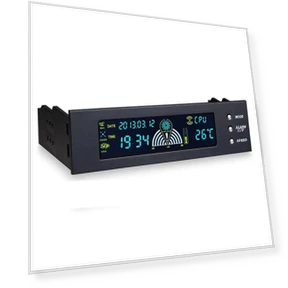Fan Speed Controller and Temperature Sensor with LCD Display — Cooling Pads & Fans, feiyanautoparts