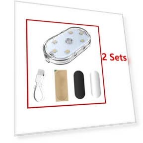 Miniature LED Sensor Lights for Car Interior — Light Kit, feiyanautoparts