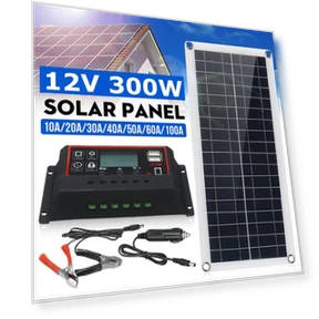300W Portable Solar Panel Kit — Chargers, PRO Global
