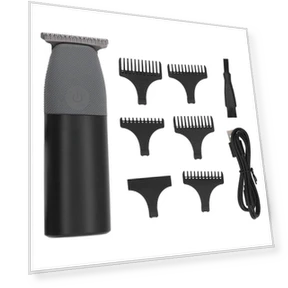 Electric Hair Trimmer with Smart LCD Digital Display — Nose & Ear Trimmers, Koogeelife