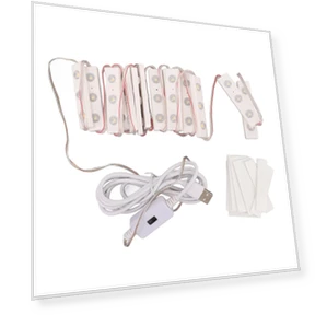 LED Energy Saving Sensor USB Stepless Dimming Makeup Mirror Lights Strip — Makeup, CosyHome