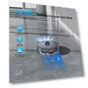 Mapping Robotic Vacuum and Mop — Smart Cleaning Robots, SHELIKI