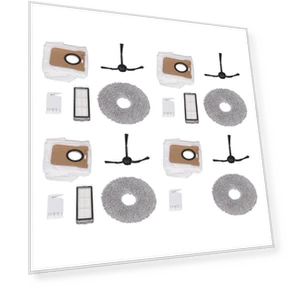Robot Vacuum Replacement Parts Kit — Vacuum Attachments, OutsideWorld