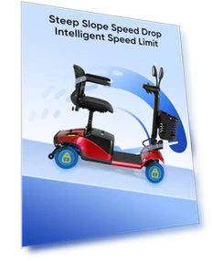 Compact 4 Wheel Mobility Scooter — Electric Self-Balancing Scooters, VERPAL