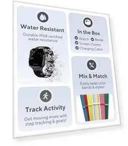 Kids Smart Watch — Item Locators, Cosmo