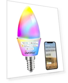 Smart Light Bulb Candelabra — LED, Avatar Controls